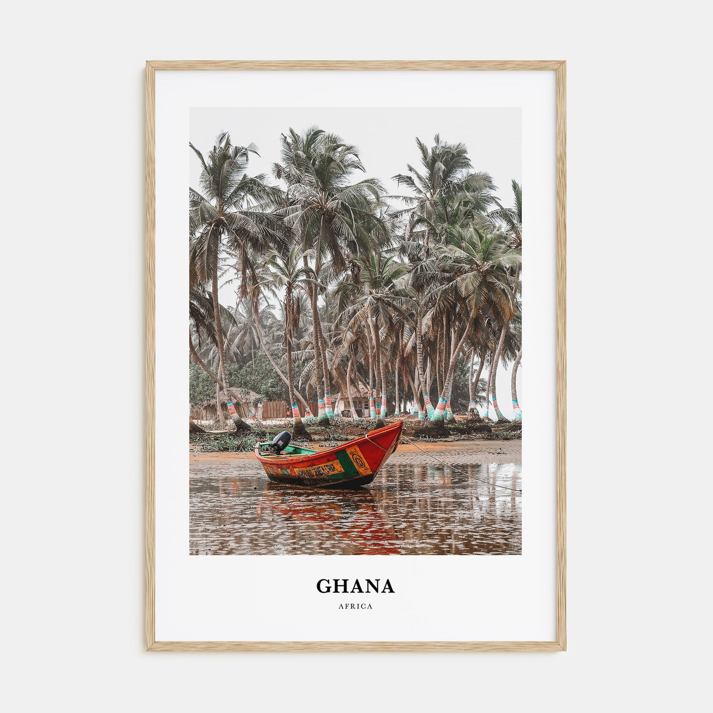 Ghana Portrait Color No 1 Poster