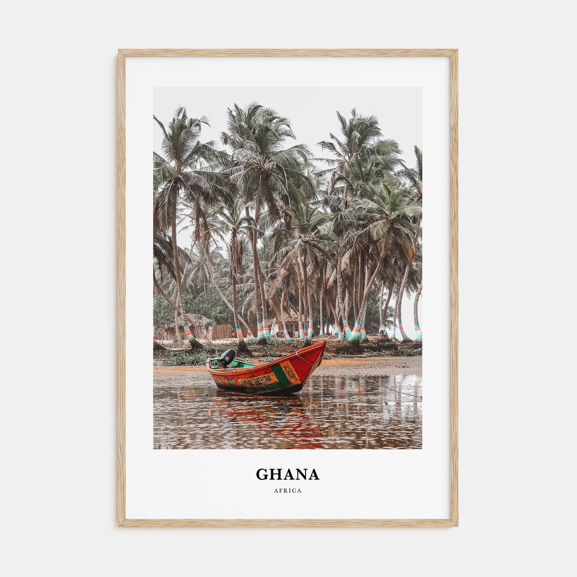 Ghana Portrait Color No 1 Poster