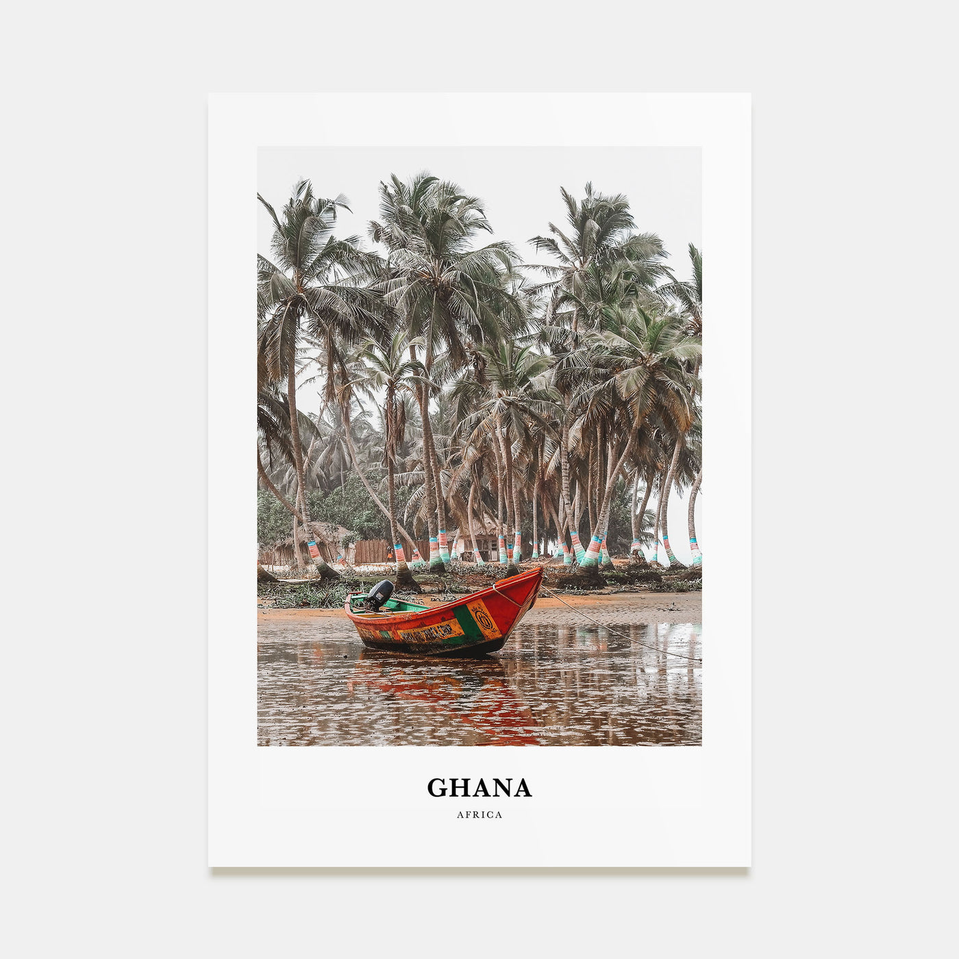 Ghana Portrait Color No 1 Poster