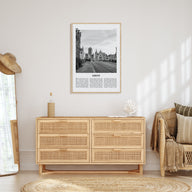 Ghent Travel B&W Poster