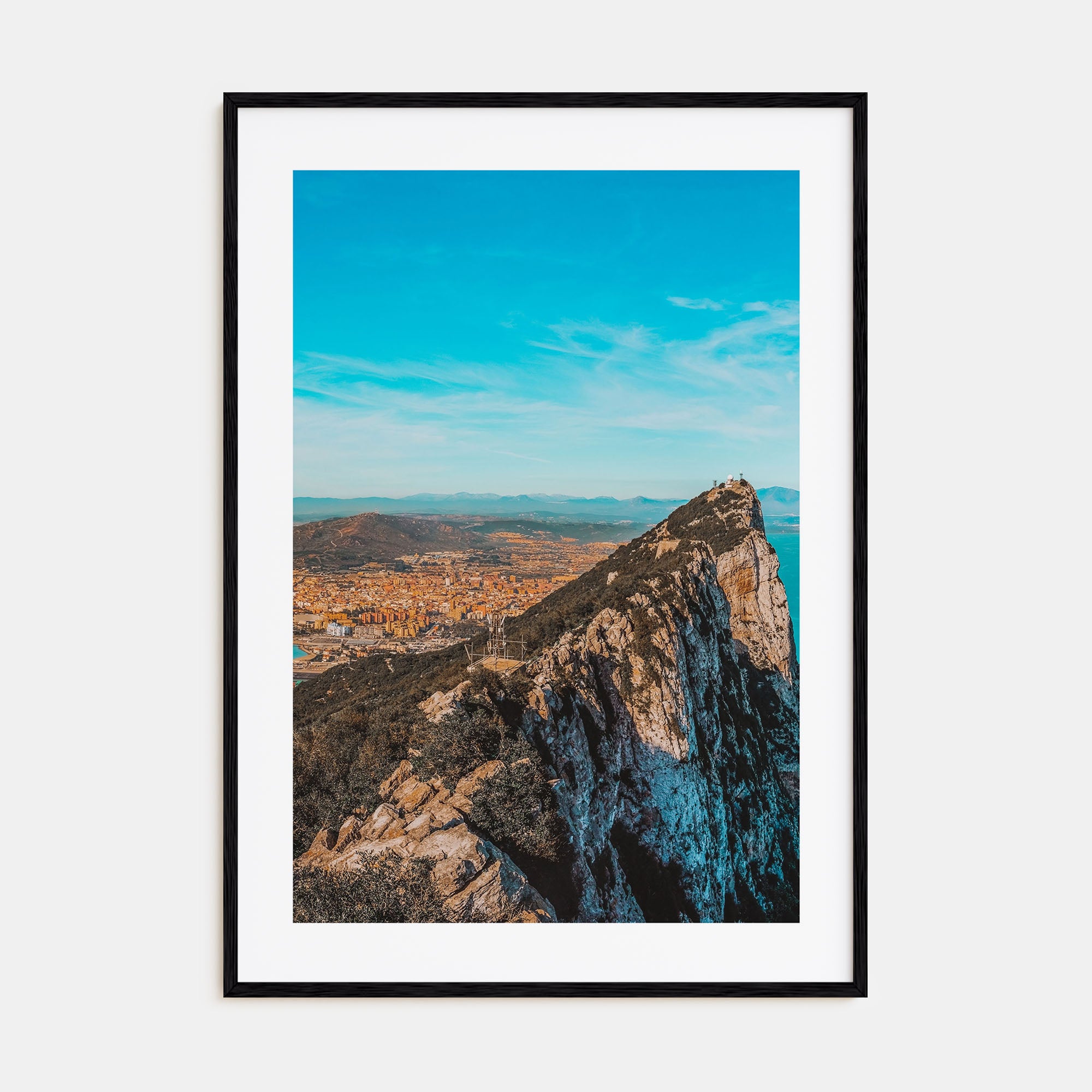 Gibraltar Photo Color Poster