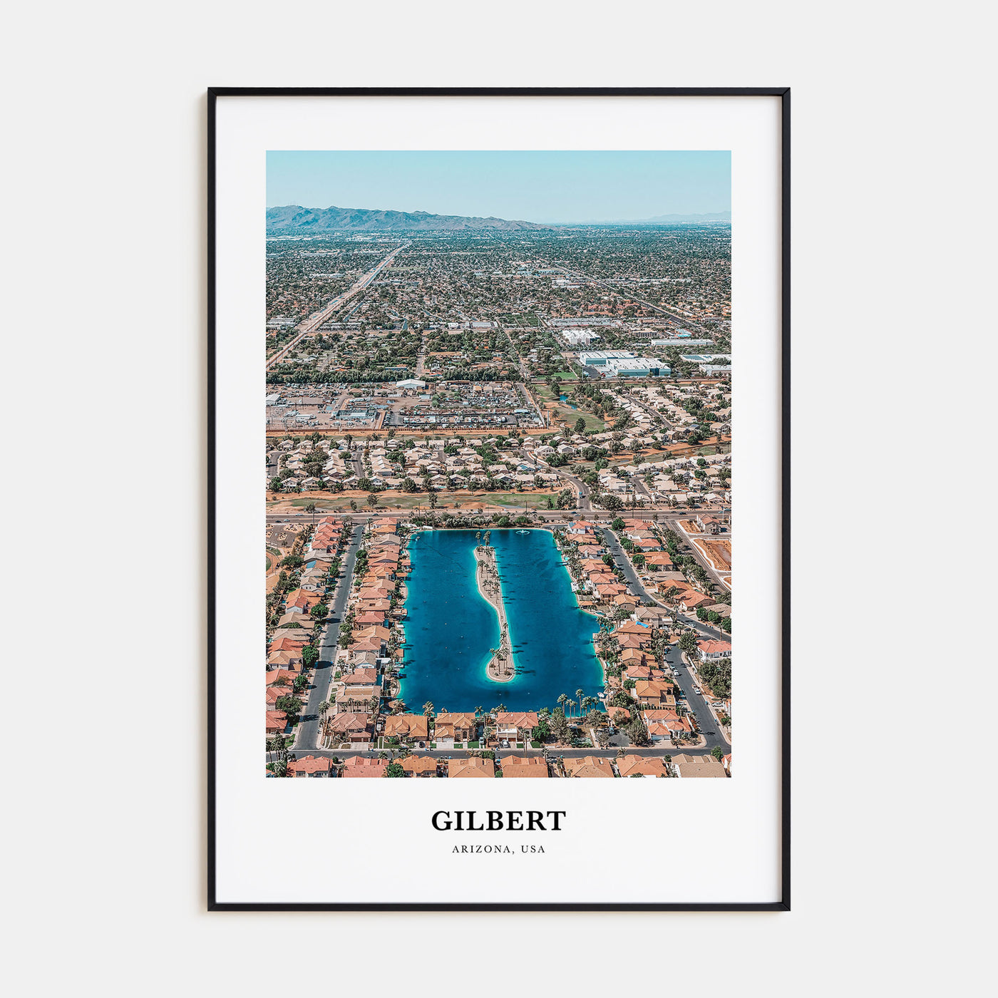 Gilbert Portrait Color Poster