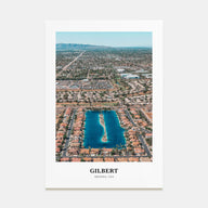 Gilbert Portrait Color Poster