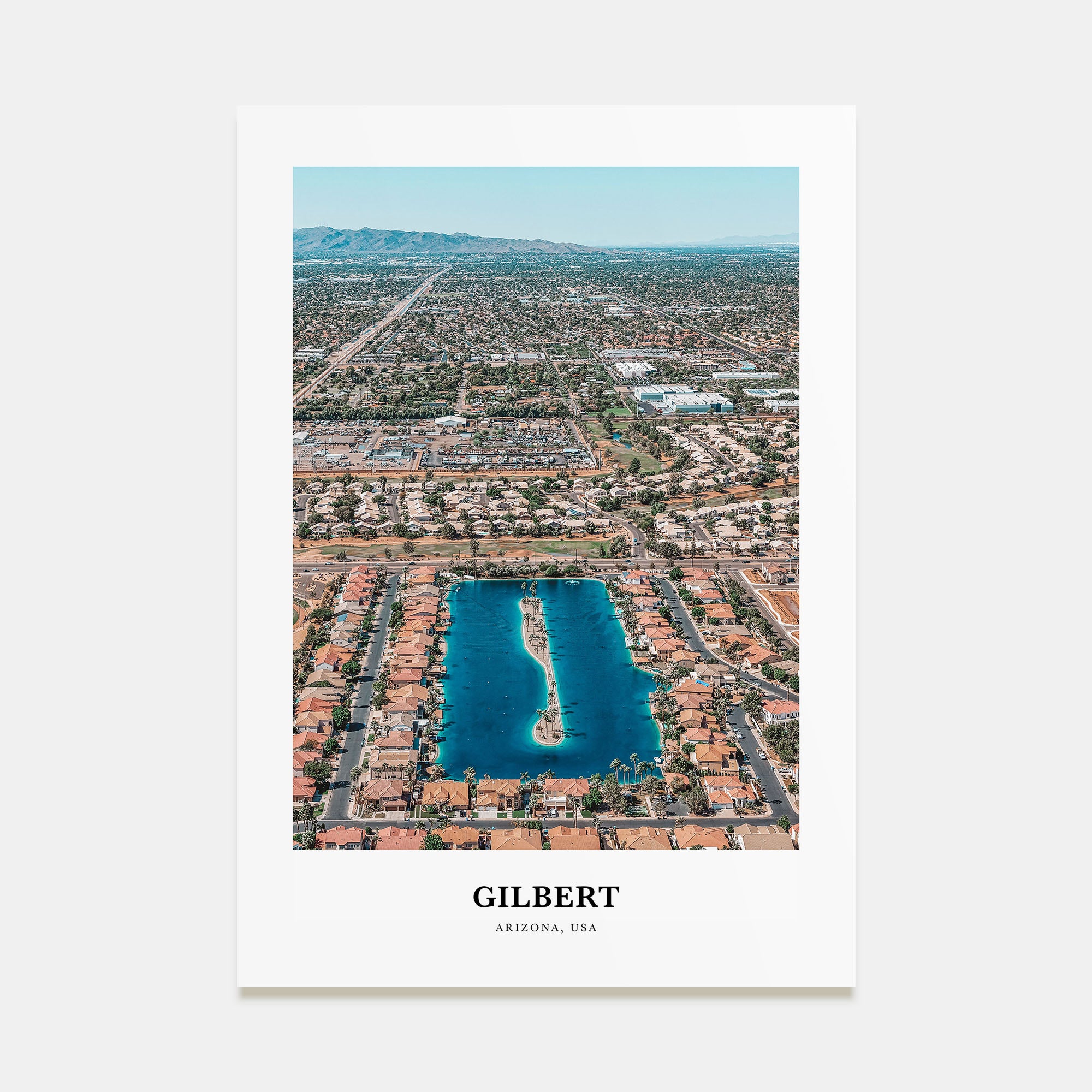 Gilbert Portrait Color Poster