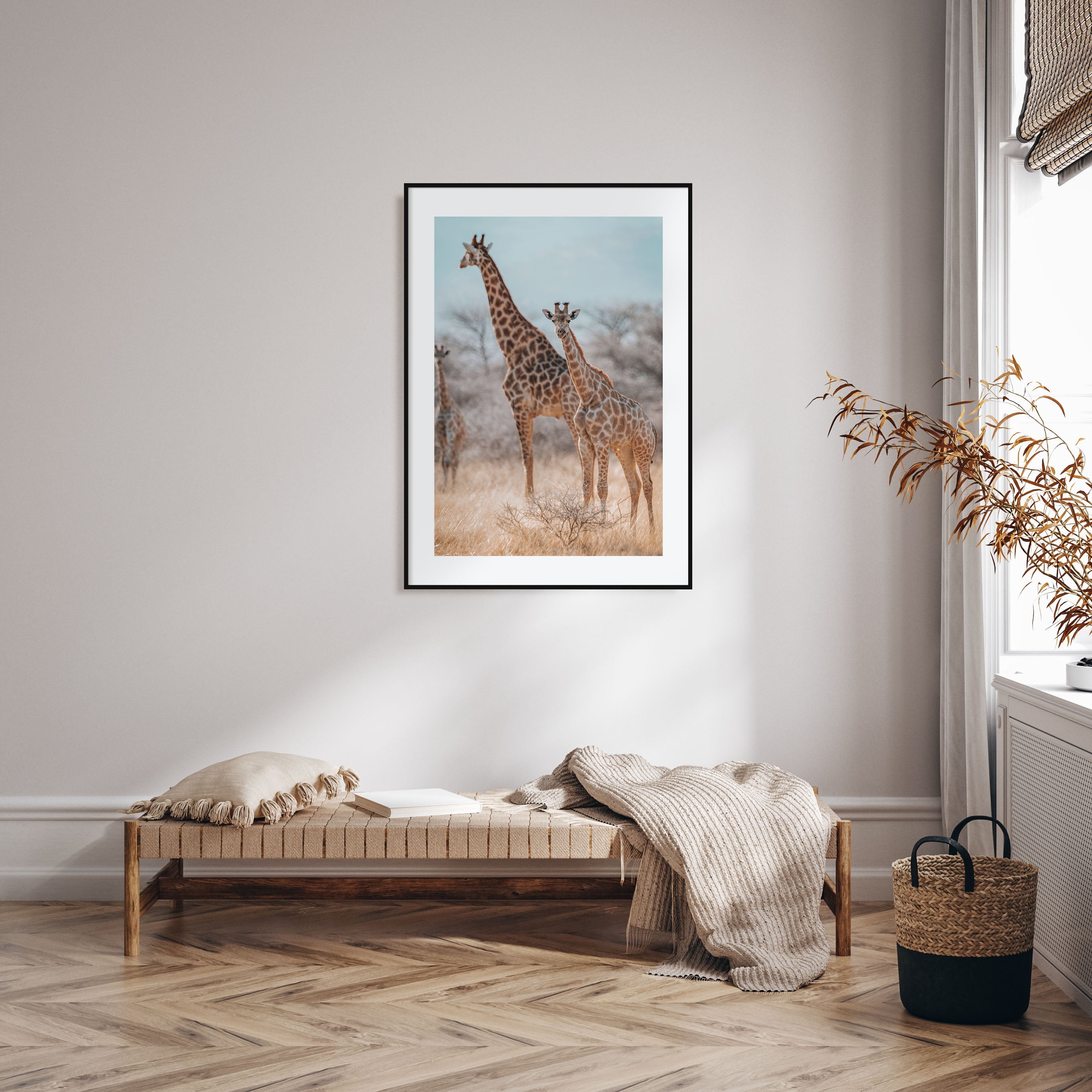 Giraffe Photo Color No 1 Poster