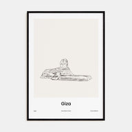 Giza Drawn Poster
