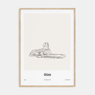 Giza Drawn Poster