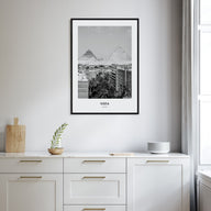Giza Portrait B&W Poster