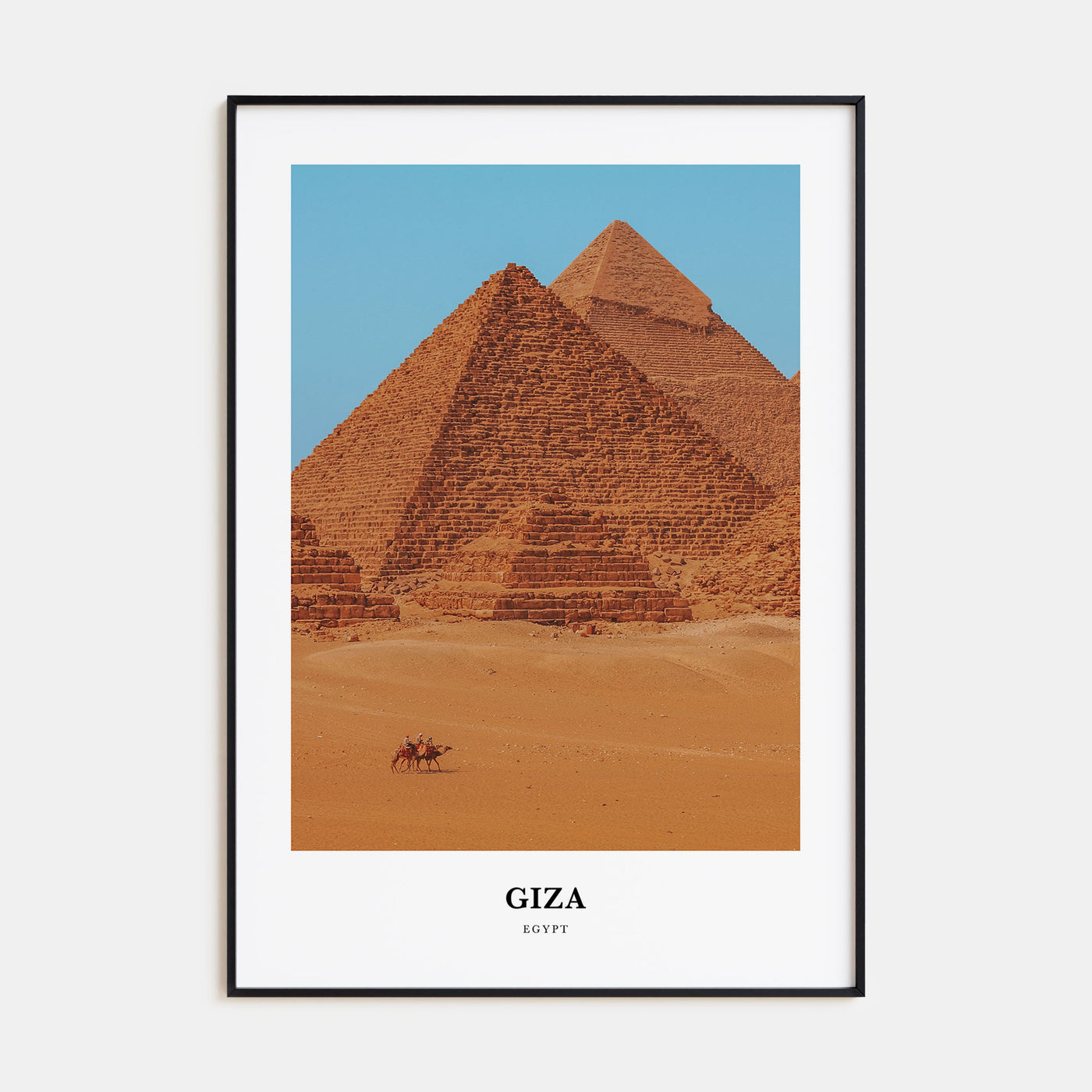 Giza Portrait Color Poster