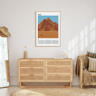 Giza Travel Color Poster