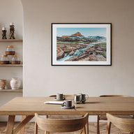 Glacier National Park Landscape Color Poster