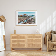 Glacier National Park Landscape Color Poster
