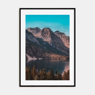 Glacier National Park Photo Color No 1 Poster