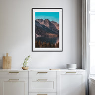 Glacier National Park Photo Color No 1 Poster