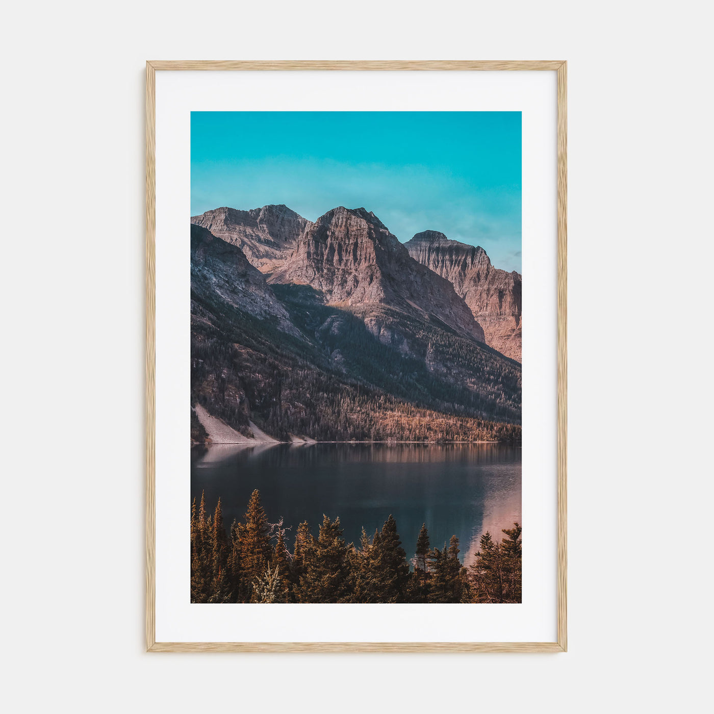 Glacier National Park Photo Color No 1 Poster
