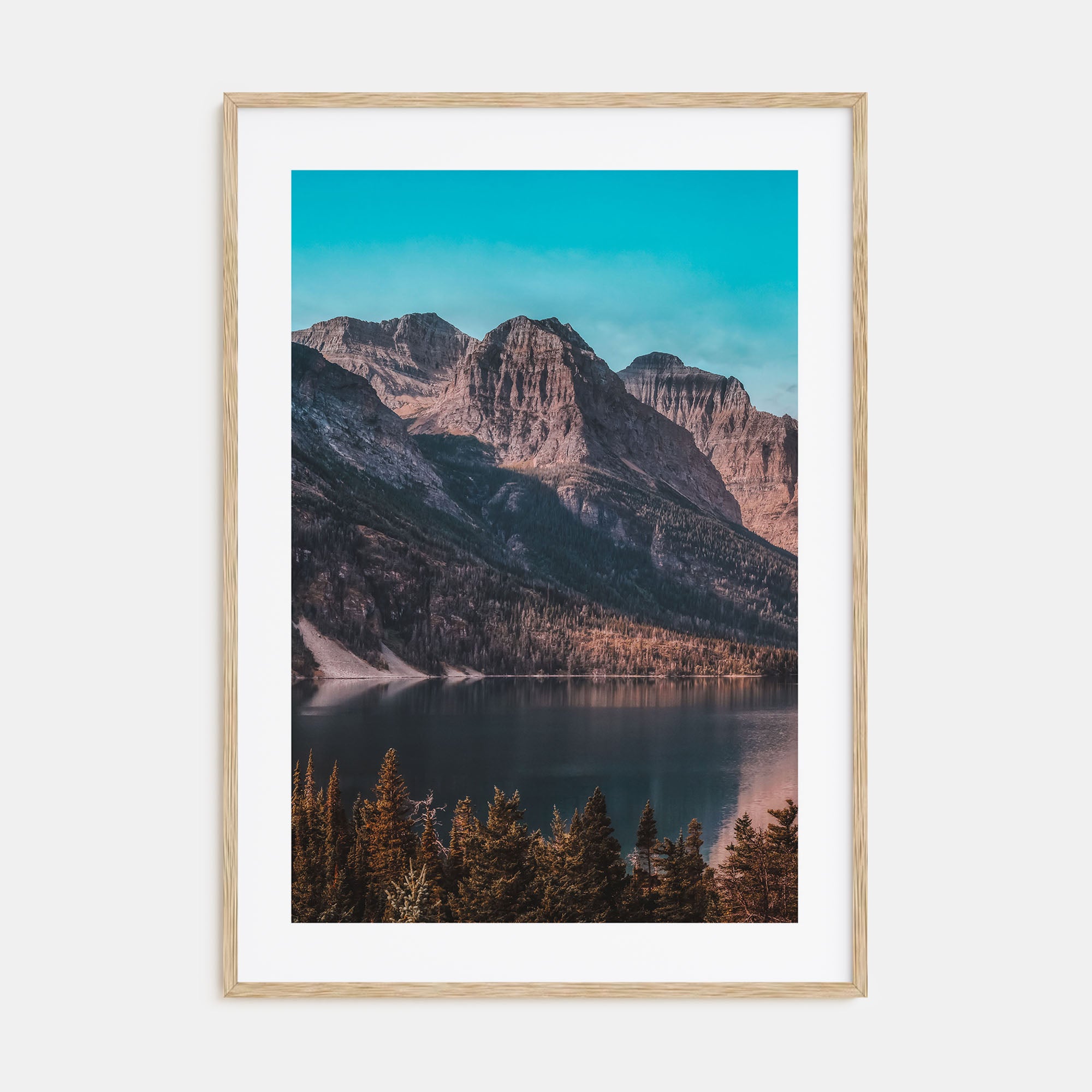 Glacier National Park Photo Color No 1 Poster