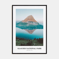 Glacier National Park Portrait Color Poster