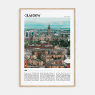Glasgow Travel Color Poster