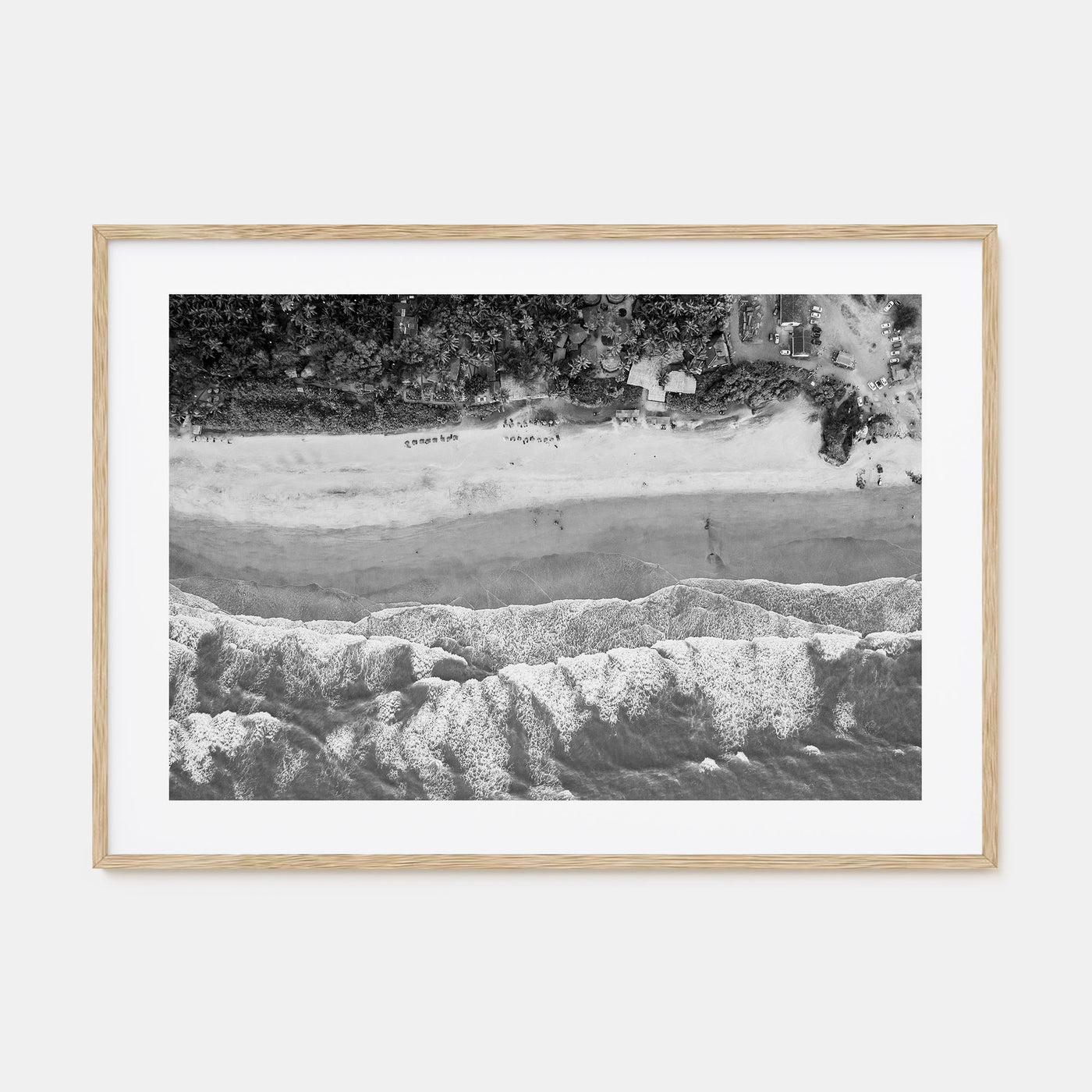Goa Landscape B&W Poster