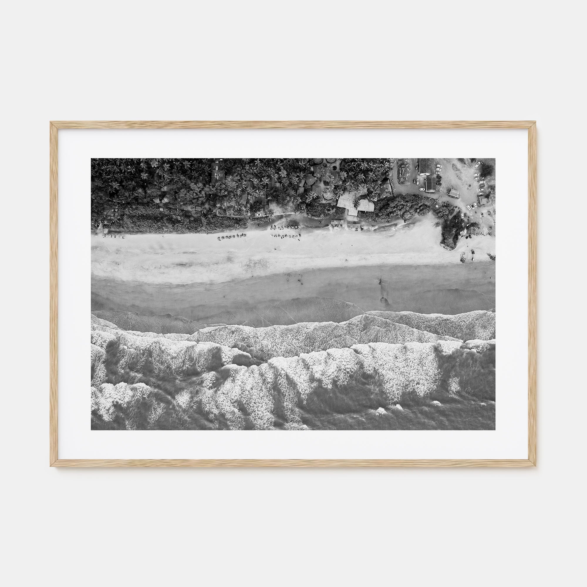 Goa Landscape B&W Poster