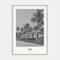Goa Portrait B&W No 2 Poster