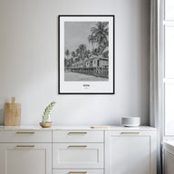 Goa Portrait B&W No 2 Poster