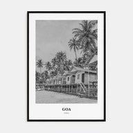 Goa Portrait B&W No 2 Poster