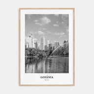 Goiânia Portrait B&W Poster