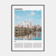 Goiânia Travel Color Poster