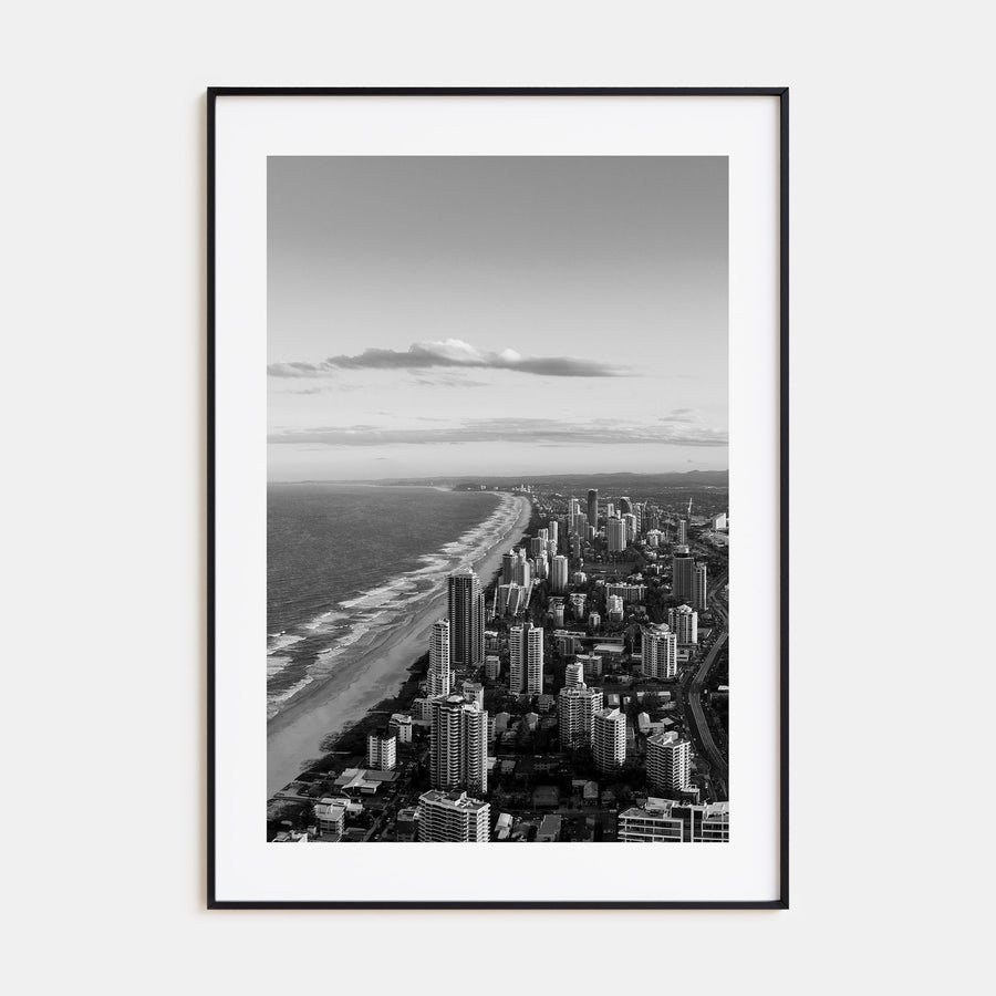 Gold Coast Photo B&W Poster
