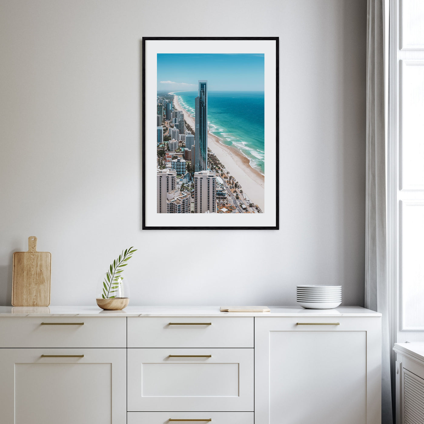 Gold Coast Photo Color Poster