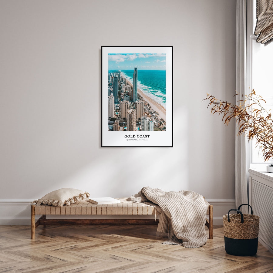 Gold Coast Portrait Color Poster