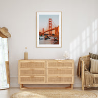 Golden Gate Bridge Photo Color No 2 Poster