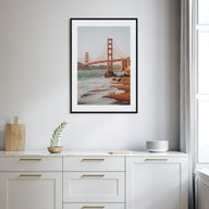 Golden Gate Bridge Photo Color No 3 Poster