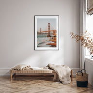 Golden Gate Bridge Photo Color No 3 Poster