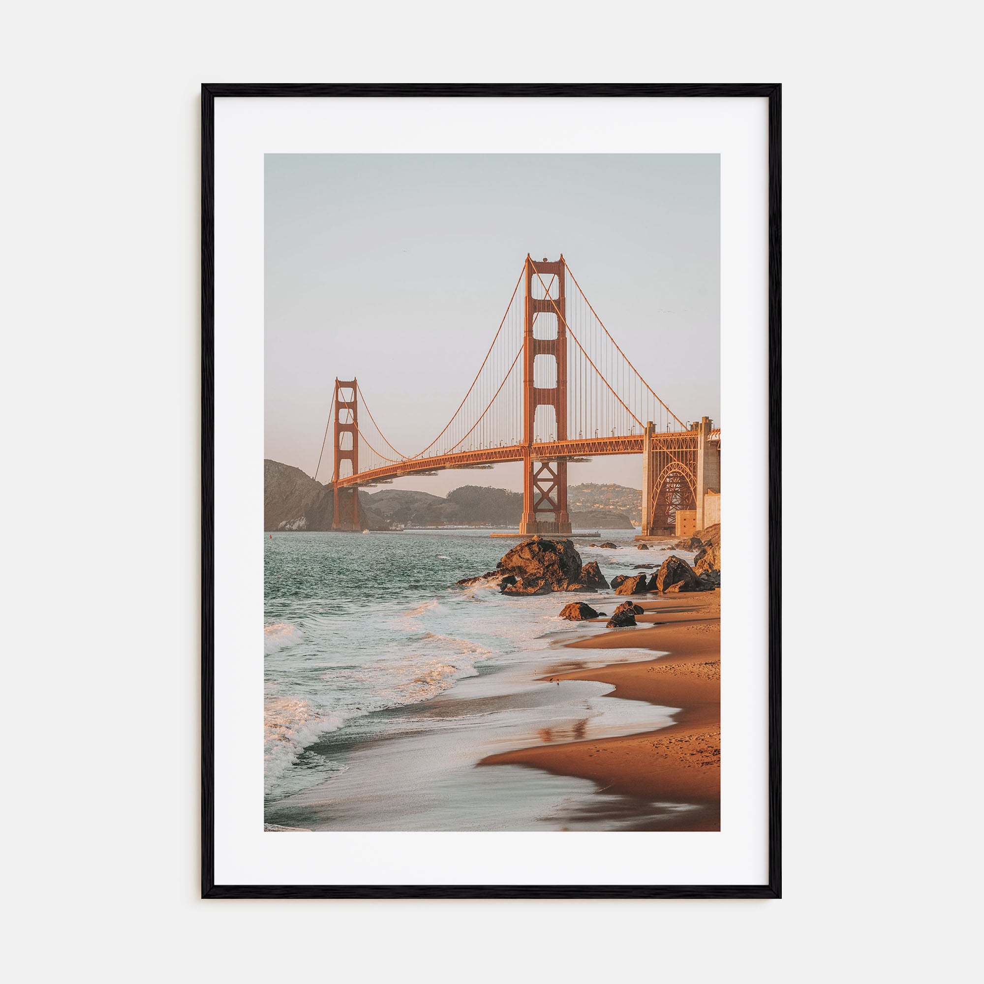 Golden Gate Bridge Photo Color No 3 Poster