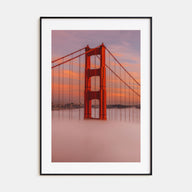 Golden Gate Bridge Photo Color No 5 Poster