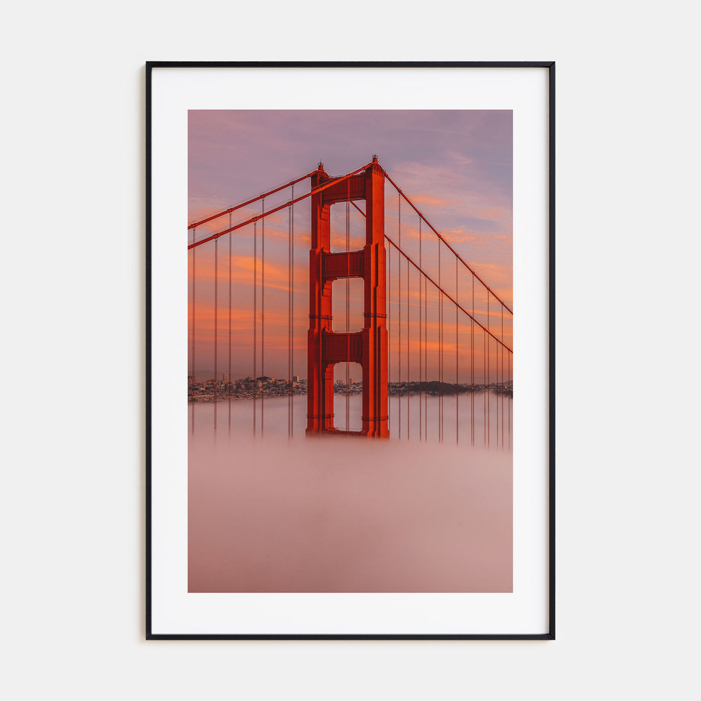 Golden Gate Bridge Photo Color No 5 Poster