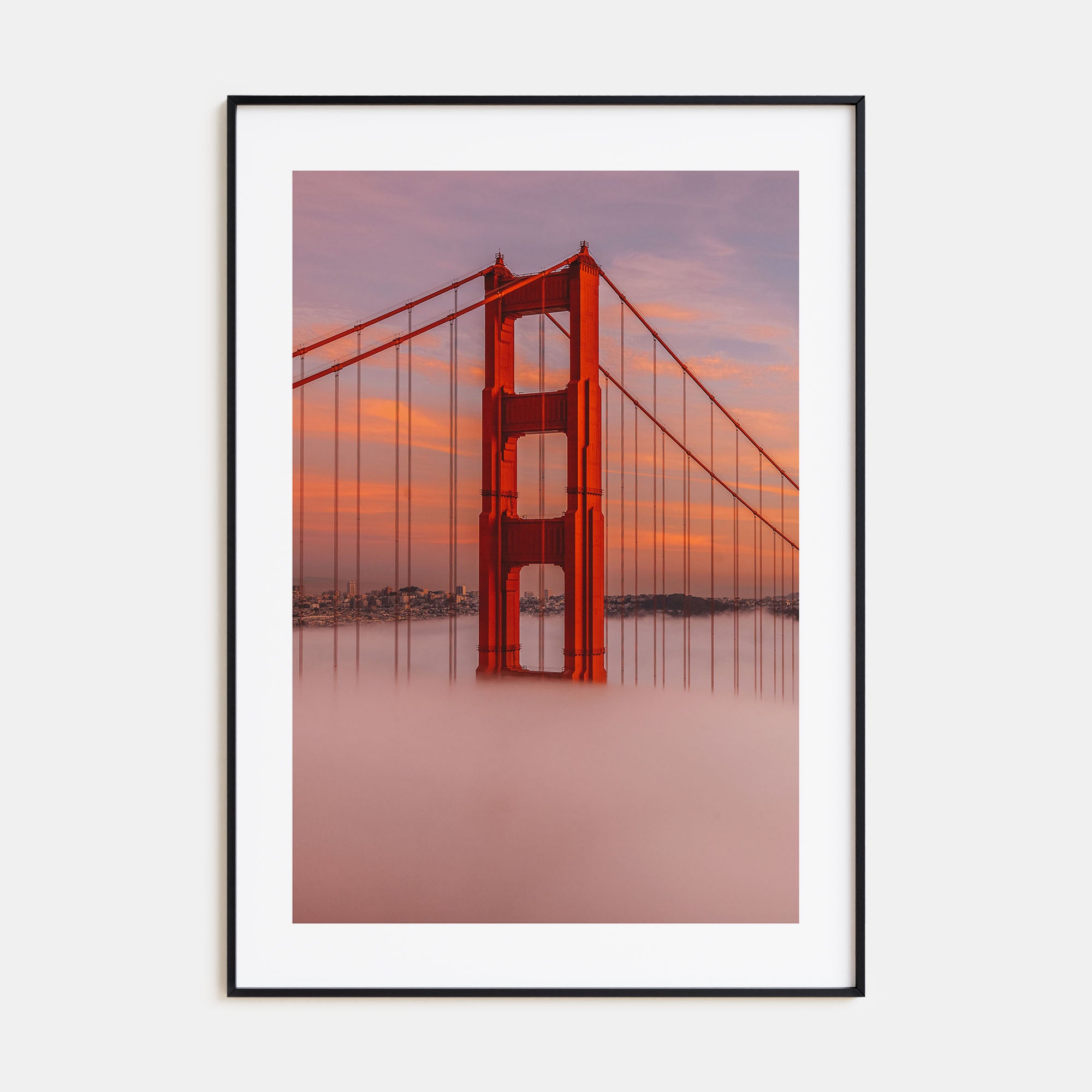 Golden Gate Bridge Photo Color No 5 Poster