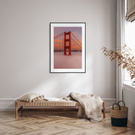 Golden Gate Bridge Photo Color No 5 Poster