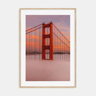 Golden Gate Bridge Photo Color No 5 Poster