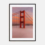 Golden Gate Bridge Photo Color No 5 Poster
