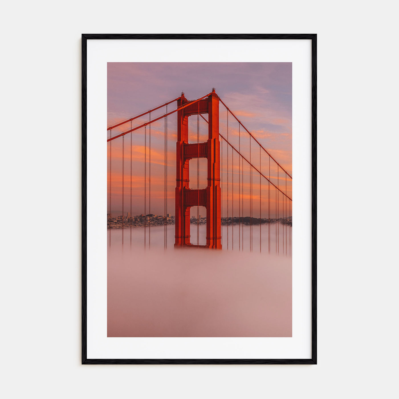 Golden Gate Bridge Photo Color No 5 Poster