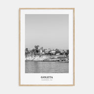 Goleta Portrait B&W Poster