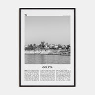 Goleta Travel B&W Poster