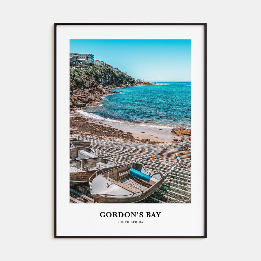 Gordon's Bay Portrait Color Poster