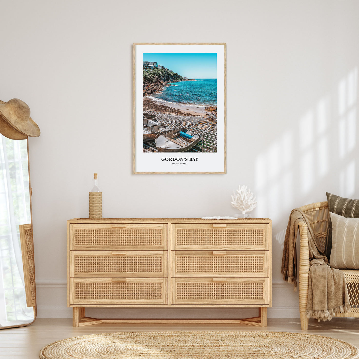 Gordon's Bay Portrait Color Poster