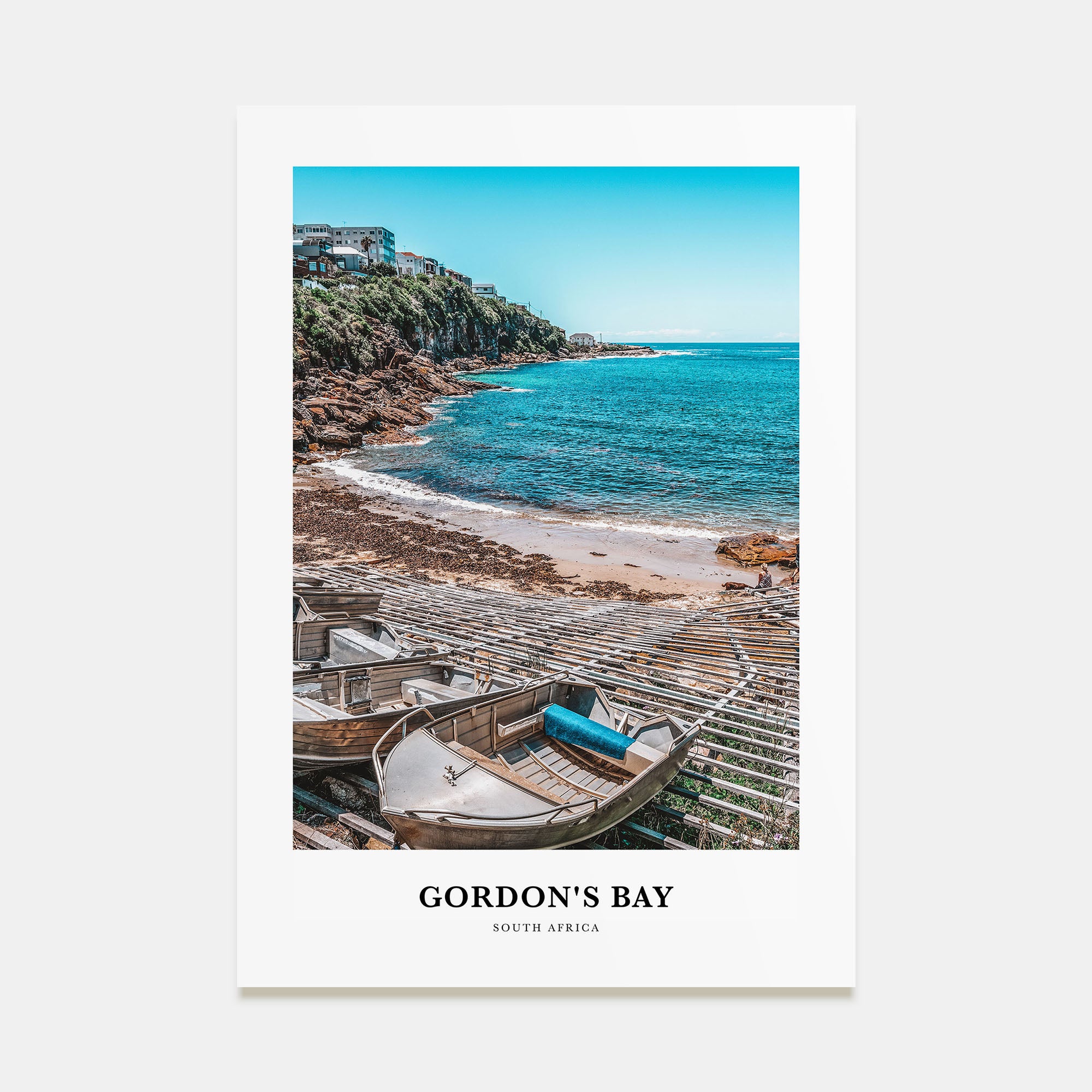 Gordon's Bay Portrait Color Poster