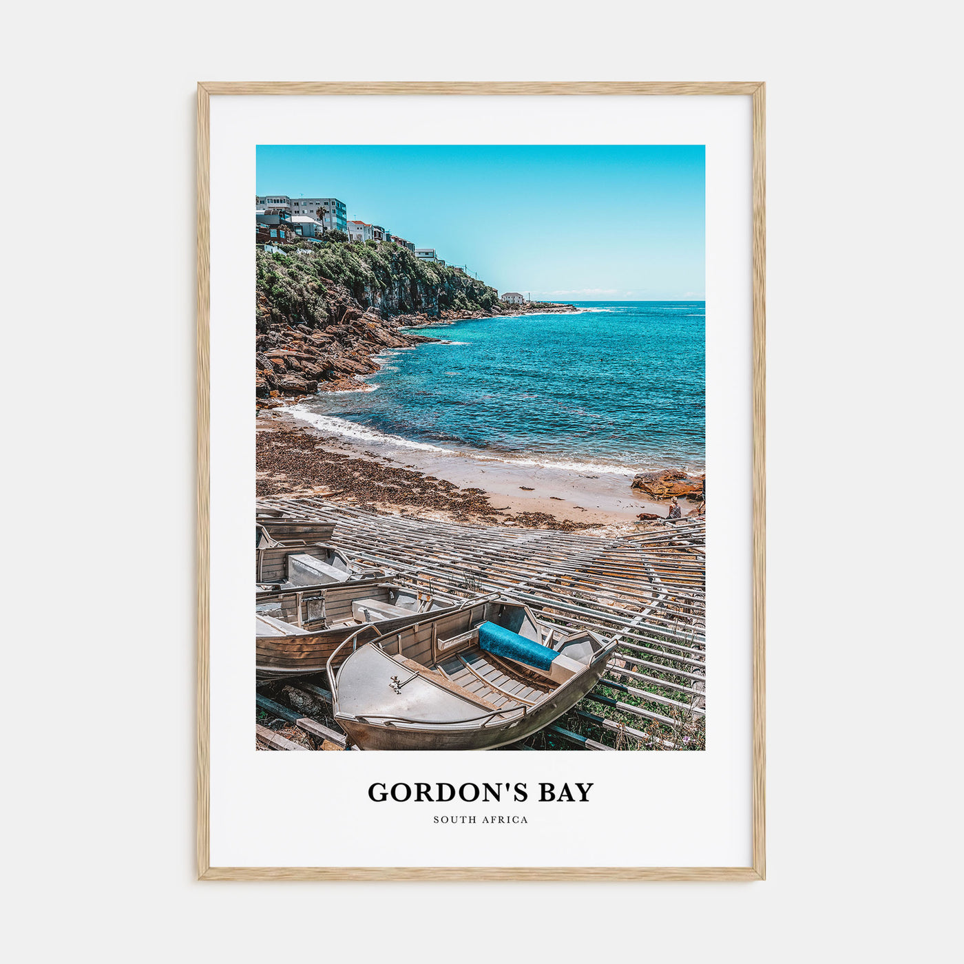 Gordon's Bay Portrait Color Poster