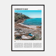 Gordon's Bay Travel Color Poster